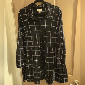 * Style&Co 4x plaid tunic